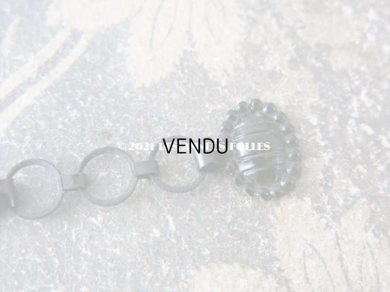 画像3: 1900年代 未使用 アンティーク チェーン付き金具