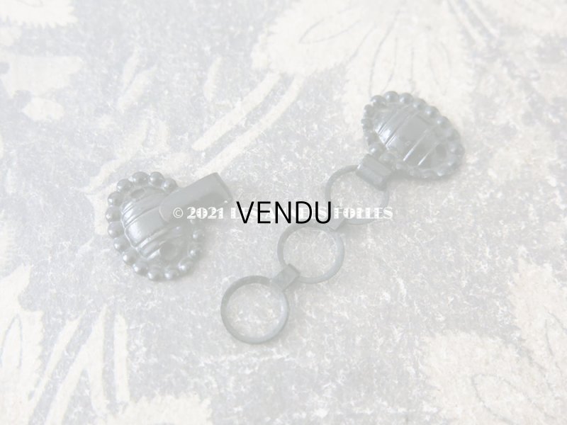 画像4: 1900年代 未使用 アンティーク チェーン付き金具