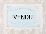 19世紀末 アンティーク SAJOU ダブルモノグラムの繍図案帳 ALBUM DE LETTRES ENTRELACEES N 507 - SAJOU PARIS -