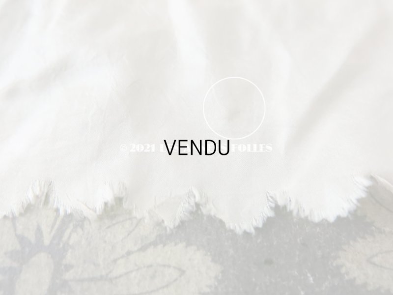 画像10: 1900年代 アンティーク  幅広 シルク製 オフホワイトのフリル  4.5m  13.5cm幅