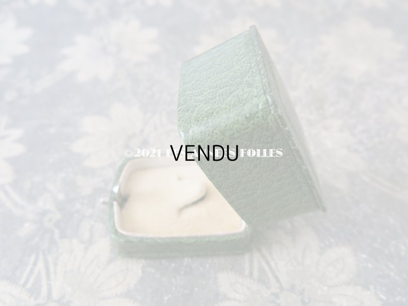 画像8: アンティーク 金彩入り ジュエリーボックス  グリーン