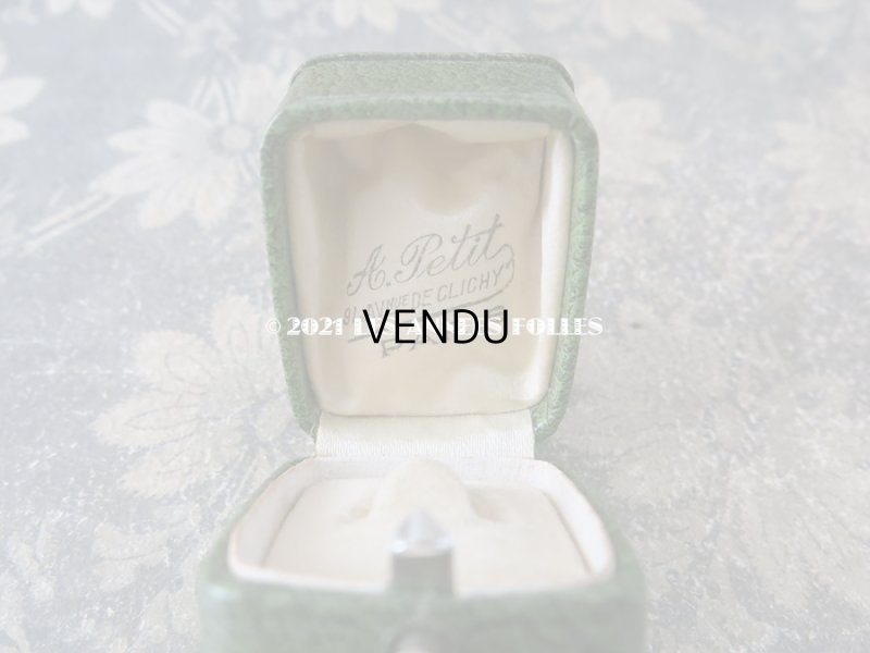 画像7: アンティーク 金彩入り ジュエリーボックス  グリーン