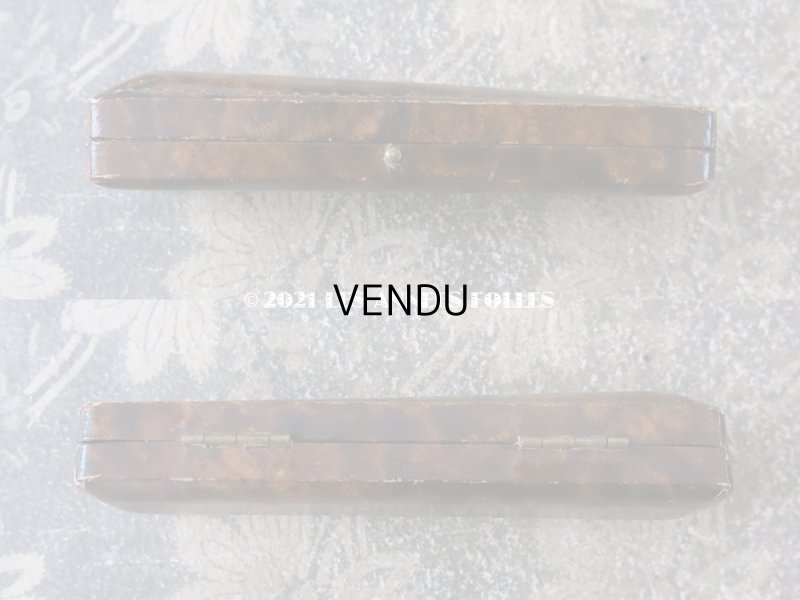 画像6: アンティーク ジュエリーボックス べっ甲柄