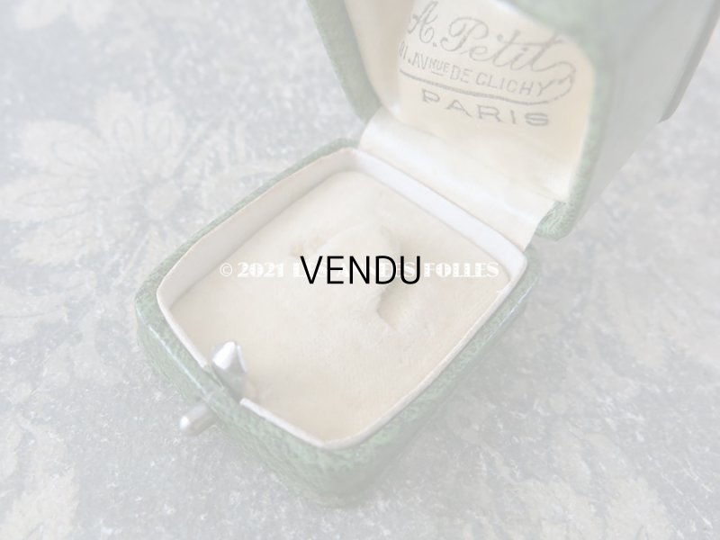 画像6: アンティーク 金彩入り ジュエリーボックス  グリーン