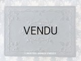 19世紀　アンティーク 薔薇模様の黒いアルバム ALBUM 