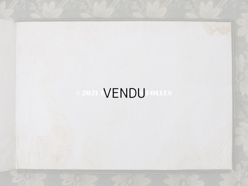 画像8: 19世紀 アンティーク 薔薇模様の黒いアルバム ALBUM