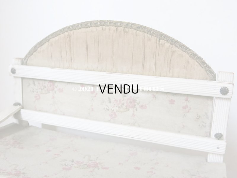 画像4: 【セール対象外】 1900年代 アンティーク カルトナージュチェスト 薔薇の花かご ローズバスケット