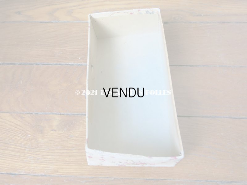 画像12: 【セール対象外】 1900年代 アンティーク カルトナージュチェスト 薔薇の花かご ローズバスケット