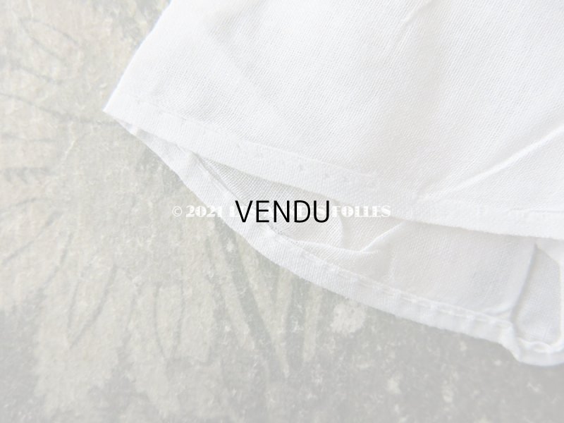 画像10: 未使用 アンティーク 小さな女の子用 パフスリーブ 手縫いのブラウス 