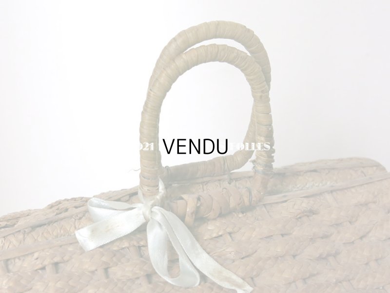 画像7: アンティーク  ドール付き プレゼンテーション パニエ