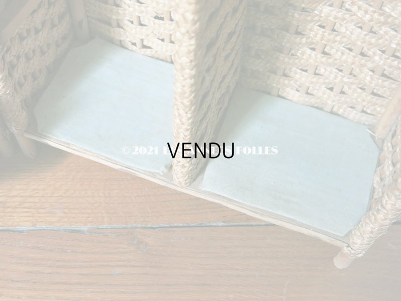 画像11: アンティーク  ドール付き プレゼンテーション パニエ