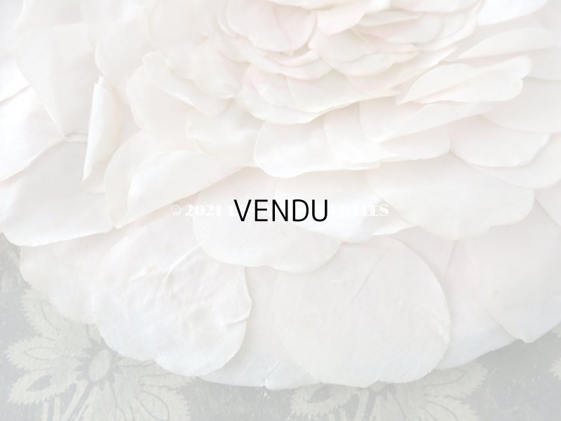 画像5: アンティーク パウダーピンクの薔薇のハンキーケース ポシェット