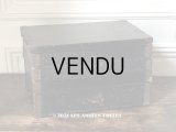 19世紀末 アンティーク 帽子店の木箱のセット 黒 4段