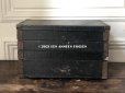 画像4: 19世紀末 アンティーク 帽子店の木箱のセット 黒 4段