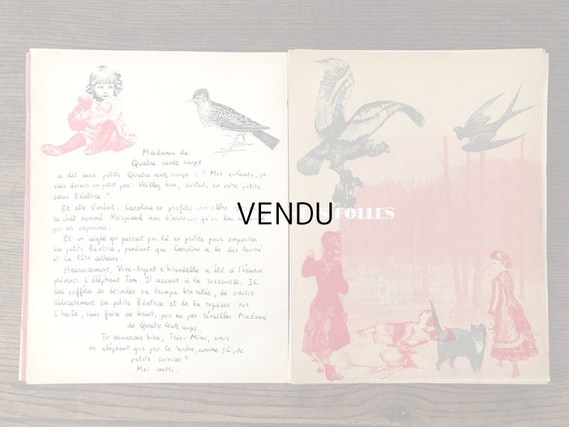 画像9: 1954年 限定本 シリアルナンバー付き アンティーク 子供用遊べる絵本 LA FAMILLE QUATRE CENTS COUPS - CRAUDE ROY -