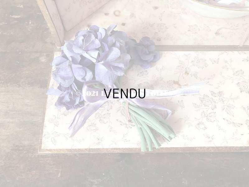 画像4: 1900年代 アンティーク 子供用玩具 薔薇のトワレットセット菫のブーケ付き