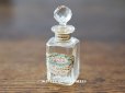 画像1: アンティーク パフュームボトル TRIPLEDISTILLED FLORAL PERFUME PARFUM ANONYME - J.&E. ATKINSON LONDON  - (1)