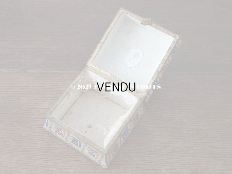 画像4: 19世紀 アンティーク ナポレオン3世時代 チョコレートボックス 小さなお菓子箱 レースペーパー付