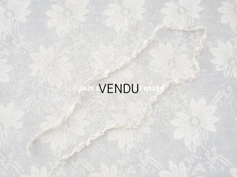 画像6: アンティーク 5色の薔薇のロココトリム  ロココリボン 60cm