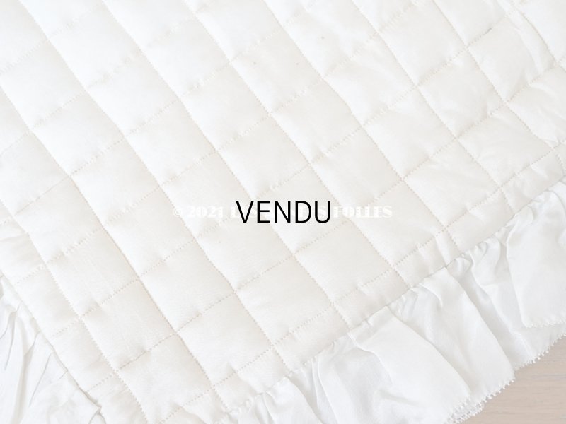 画像10: 1900年代 アンティーク シルク製 大きなポシェット 薔薇と蝶々のハンドペイント オフホワイト