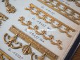 画像9: 1900年代 アンティーク  サンプラー リボンのガーランド＆ローズパニエのオルモル