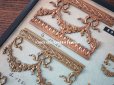 画像6: 1900年代 アンティーク  サンプラー リボンのガーランド＆ローズパニエのオルモル