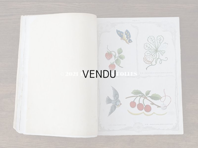 画像9: 1900年代 アンティーク 刺繍の本 LE GUIDE DE LA BRODEUSE - EDITION ARTISTIQUE DE LA BRODERIE LYONNAISE -