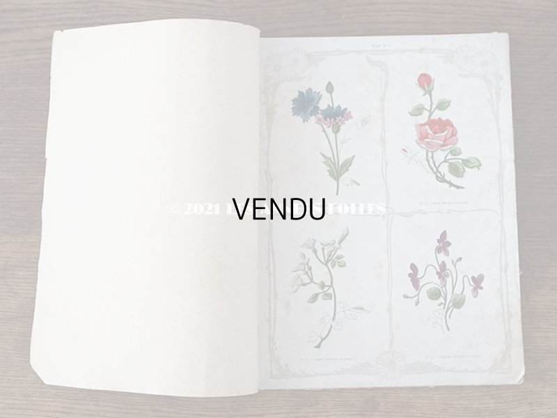 画像3: 1900年代 アンティーク 刺繍の本 LE GUIDE DE LA BRODEUSE - EDITION ARTISTIQUE DE LA BRODERIE LYONNAISE -