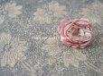 画像4: アンティーク 薔薇の布花 淡いピンク (4)