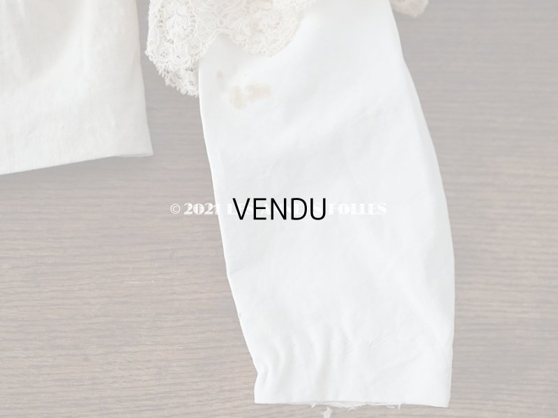 画像5: 19世紀末 アンティーク 小さな女の子用のコルサージュ ブラウス 