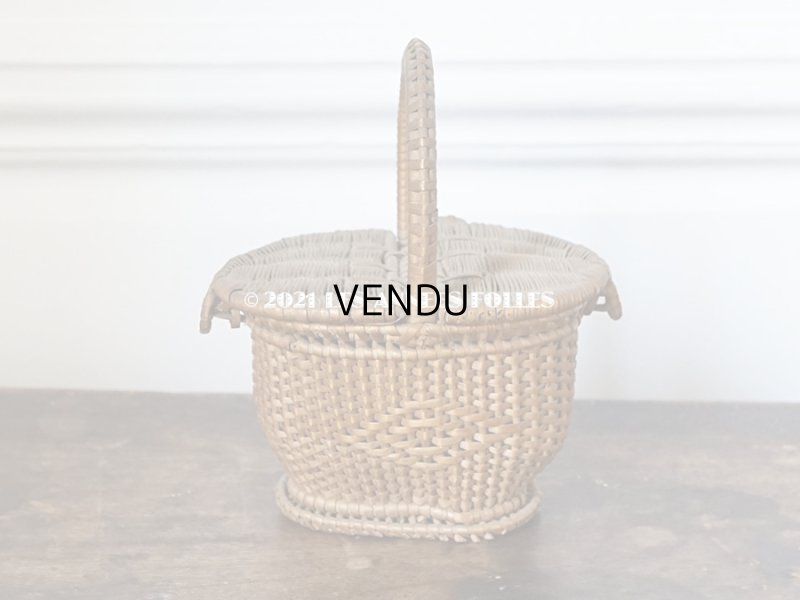 画像3: 19世紀　アンティーク ドール用 とても小さなパニエ 