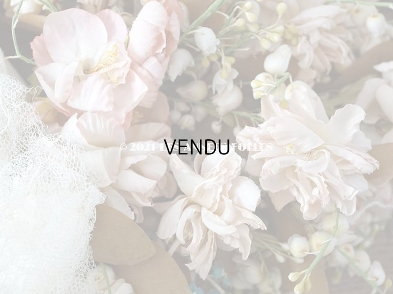 画像9: アンティーク 花嫁のブーケ 薔薇＆鈴蘭&勿忘草のウェディングブーケ 結婚式 