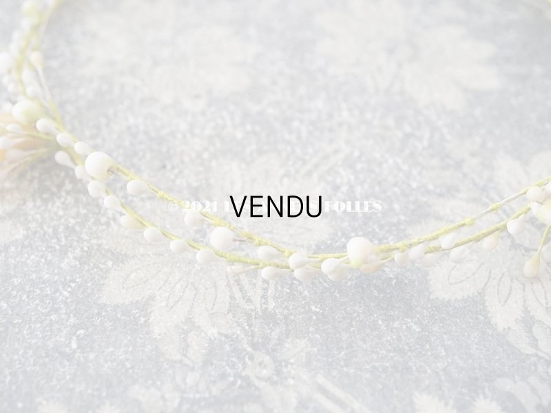 画像10: アンティーク ワックスフラワーのティアラ & ブートニアのセット ウェディング 結婚式 オレンジブロッサム