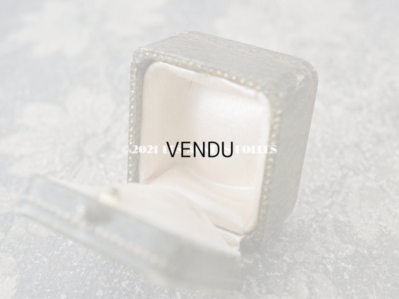 画像7: アンティーク リングボックス ジュエリーボックス 金彩入り グリーン