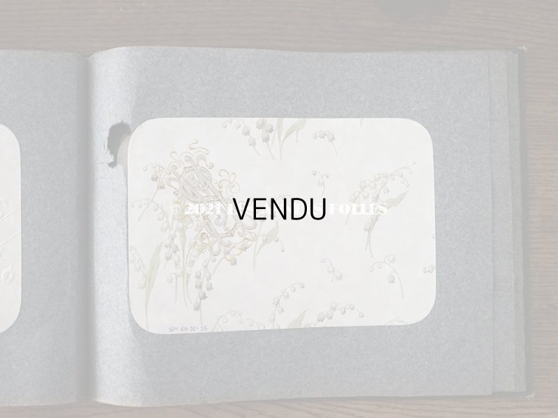 画像12:  アンティーク カタログ バテムのお菓子箱のラベル 41点 見本帳 サンプラー