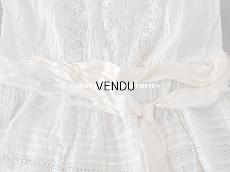 画像11: 1900年代 アンティーク 少女のドレス 