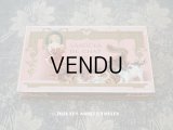 アンティーク ラングドシャのお菓子箱  『マルキーズ・ ドゥ・セヴィニエ』 LANGUES DE CHAT SEVIGNE - MARQUISE DE SEVIGNE PARIS -