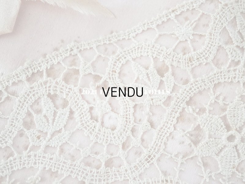 画像13: アンティーク リボンが結ばれたハンキーケース　ポシェット ピンク レース付き