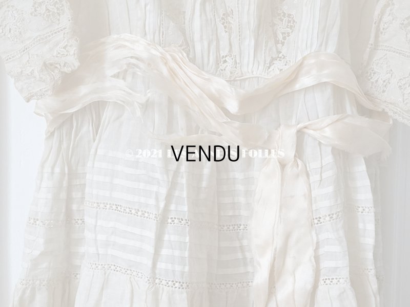 画像3: 1900年代 アンティーク 少女のドレス 