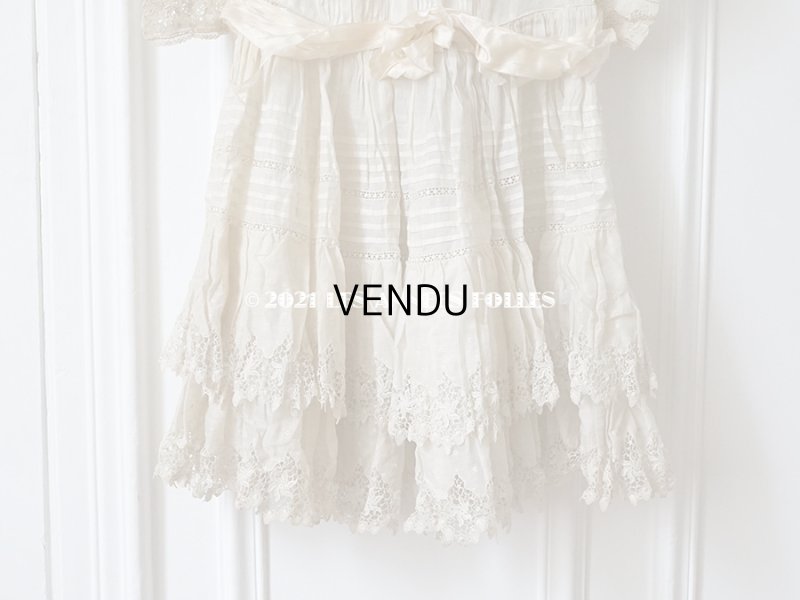 画像7: 1900年代 アンティーク 少女のドレス 