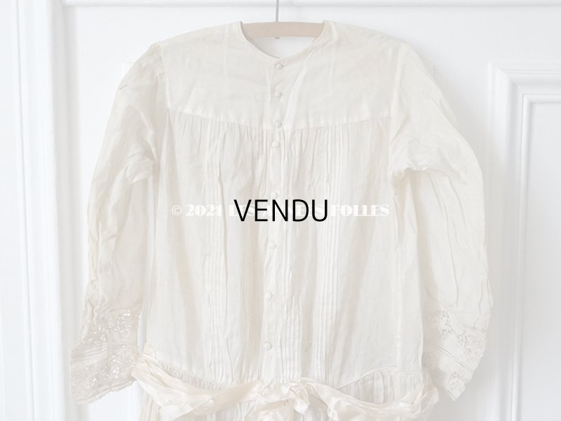 画像5: 1900年代 アンティーク 少女のドレス 