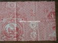 画像14: 1900年代 アンティーク 天使＆鳥＆スフィンクス　 コットン製ファブリック  