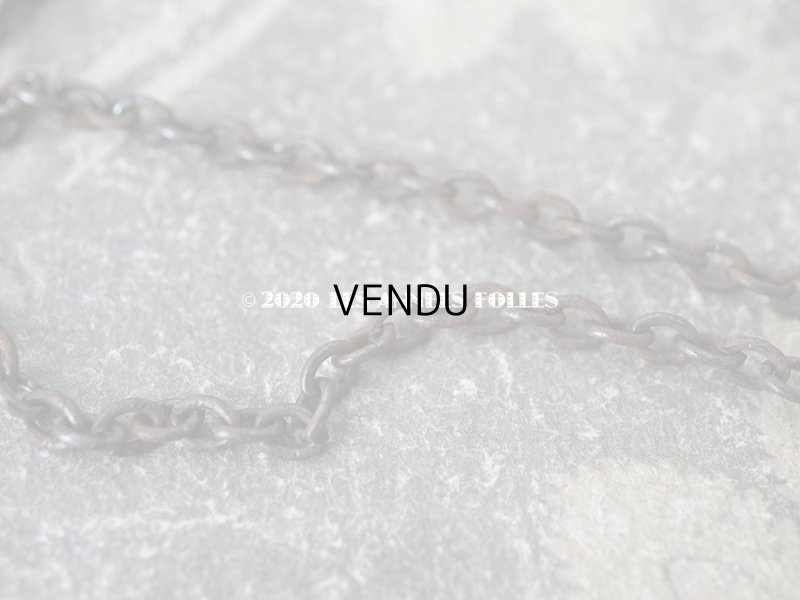 画像4: アンティーク フォトフレームのペンダント 薔薇&リボン