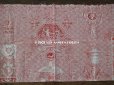 画像9: 1900年代 アンティーク 天使＆鳥＆スフィンクス　 コットン製ファブリック  