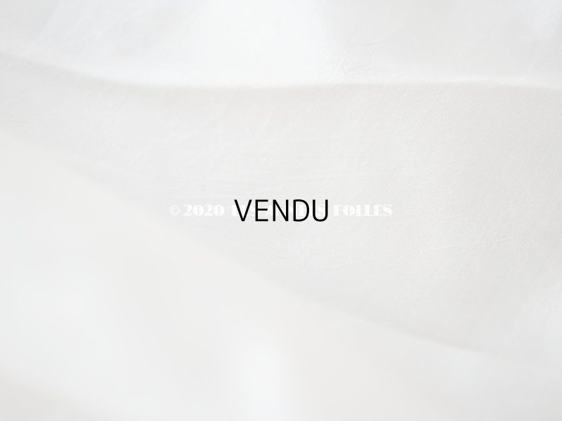 画像4: 1900年代 アンティーク  幅広 シルク製 ファブリック エクリュ　タフタ生地