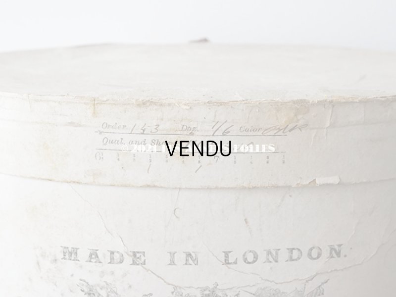 画像4: アンティーク ハットボックス - JANEY -