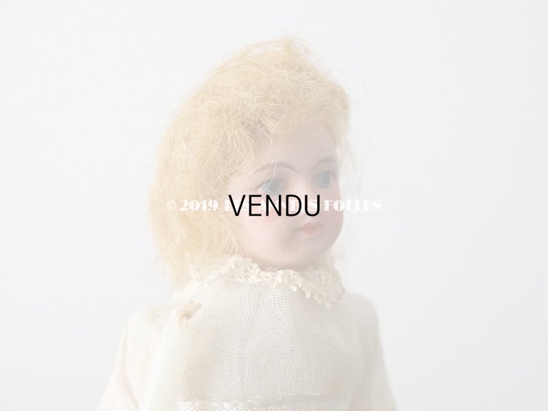 画像7: アンティーク 初聖体の少女のミニョネット