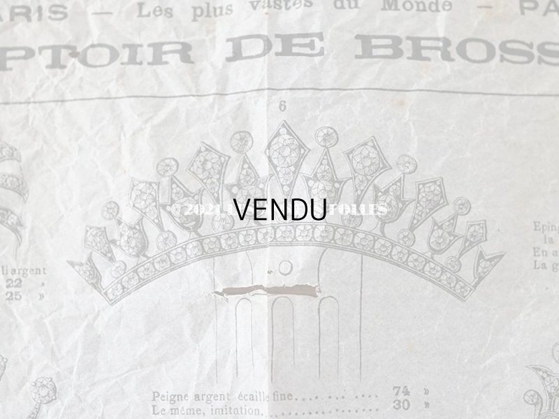 画像7: アンティーク ルーブル百貨店のカタログ エパングル＆コーム - AU LOUVRE PARIS -