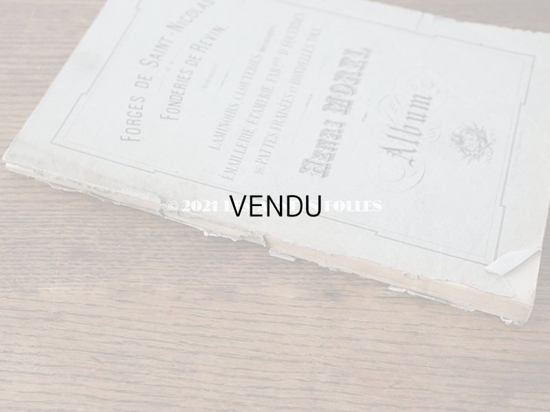 画像3: 1900年代 アンティーク 鍛造業者のカタログ 全47ページ FORGES DE SAINT-NICOLAS ET FONDERIES DE REVIN - HENRI MOREL -