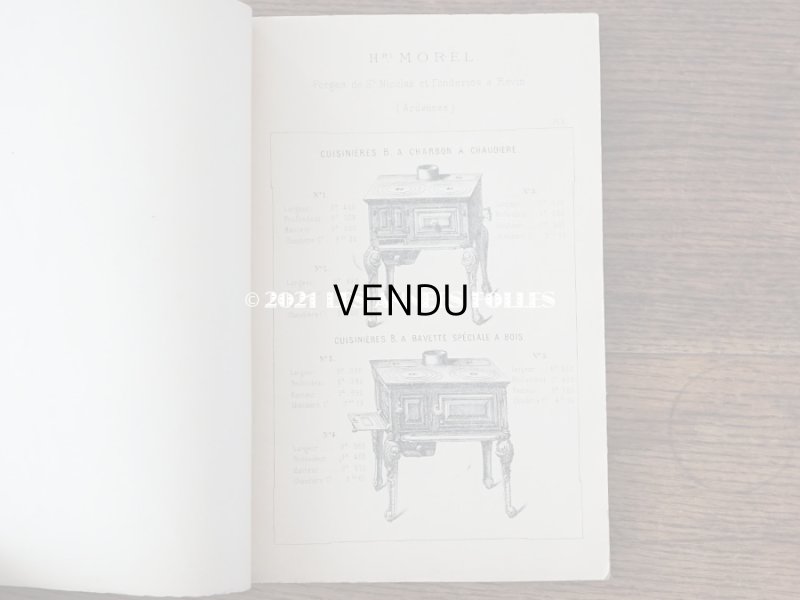 画像4: 1900年代 アンティーク 鍛造業者のカタログ 全47ページ FORGES DE SAINT-NICOLAS ET FONDERIES DE REVIN - HENRI MOREL -